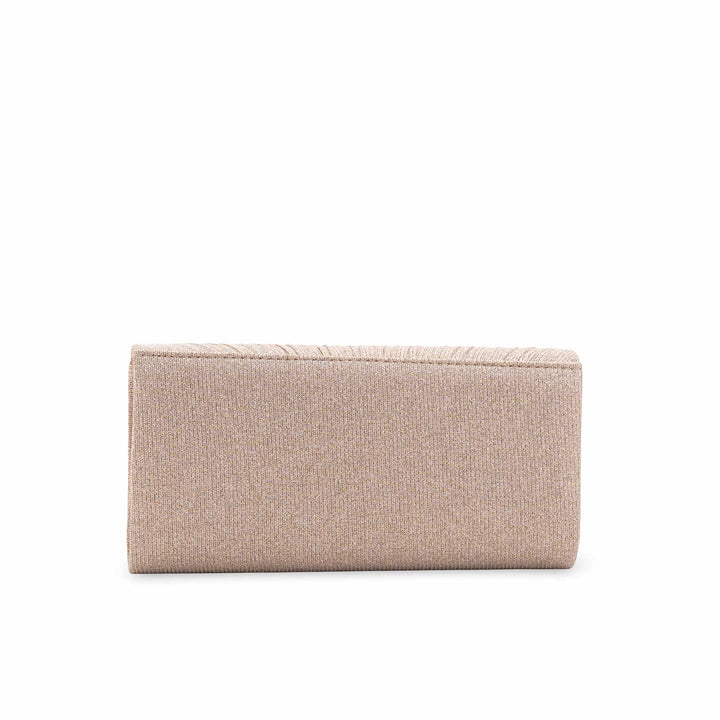 Champagne Fancy Clutch For Women P24428