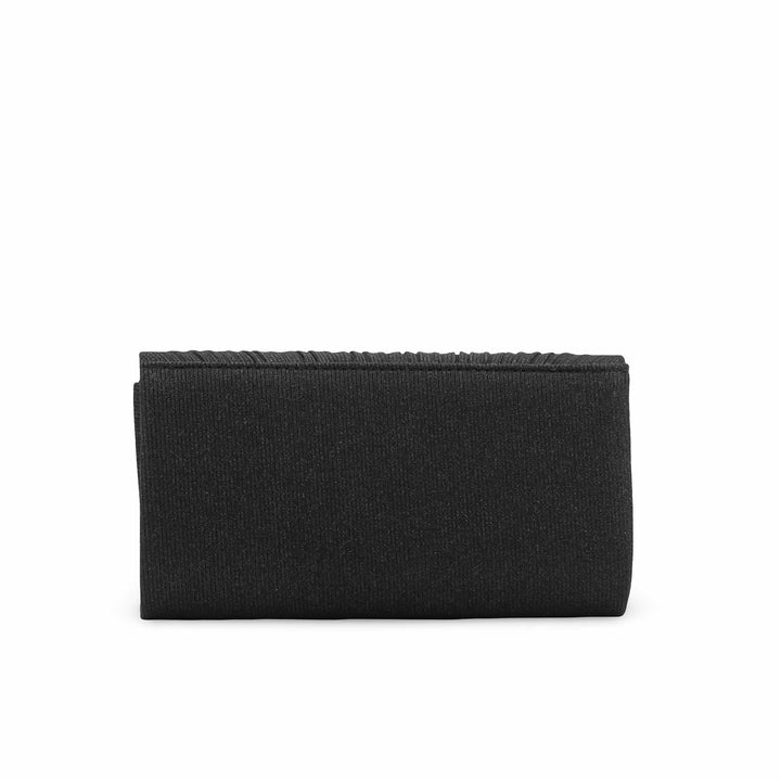 Black Fancy Clutch For Ladies P24429