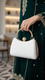 White Formal Clutch For Women P24431