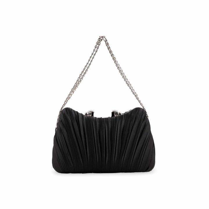 Black Formal Clutch For Ladies P24439