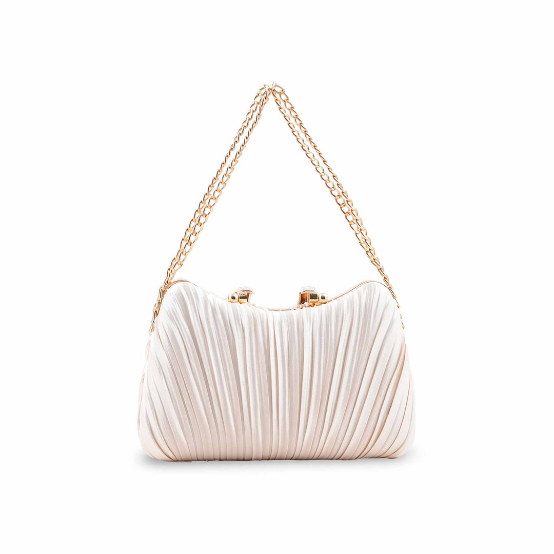 Champagne Formal Clutch For Ladies P24439