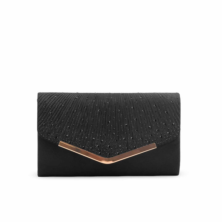 Black Formal Clutch For Women P24452