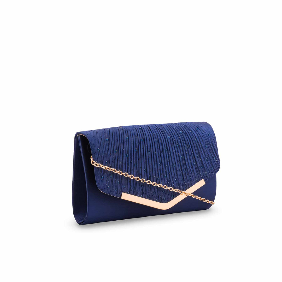 Navy Formal Clutch For Women P24452