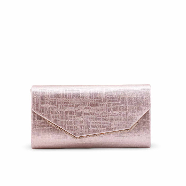 Golden Fancy Clutch For Ladies P24456