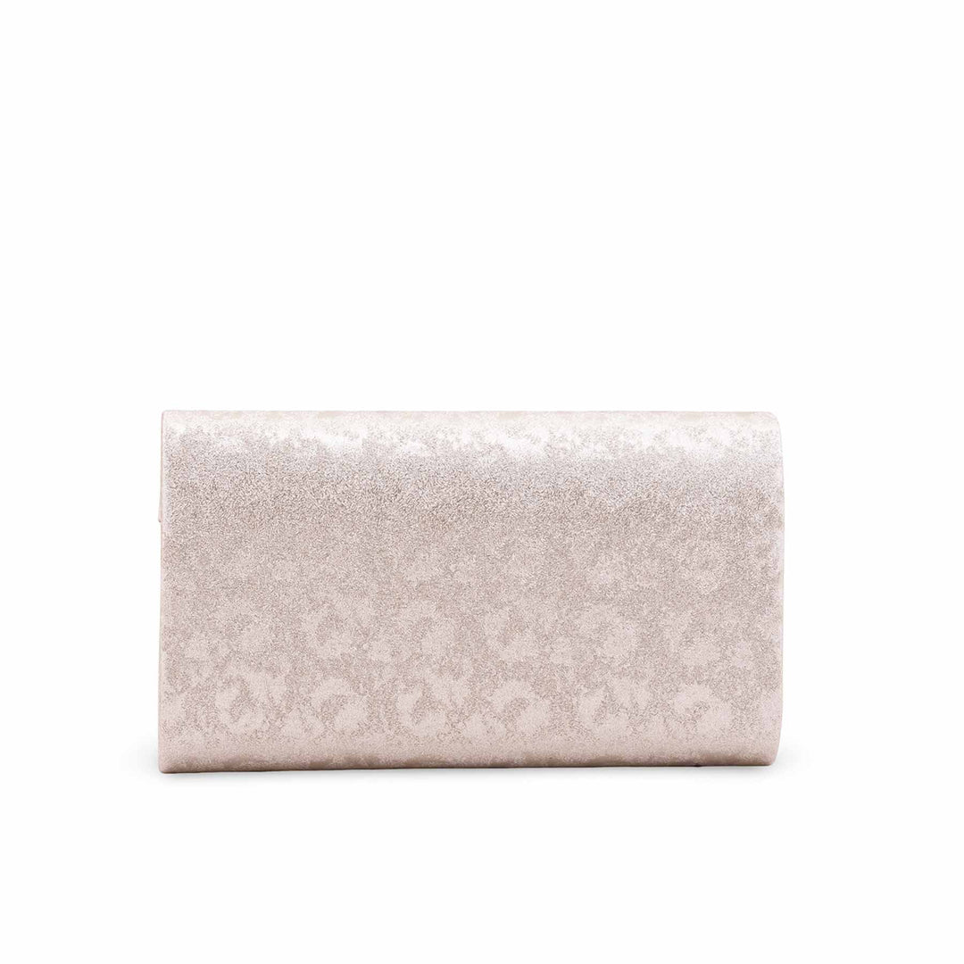 Golden Fancy Clutch For Ladies P24457