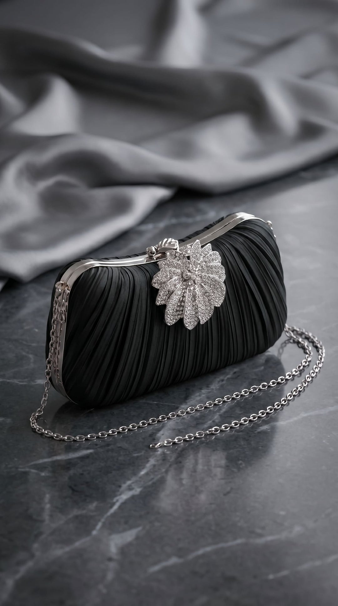 Black Formal Clutch P24462