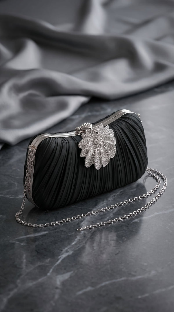 Black Formal Clutch P24462