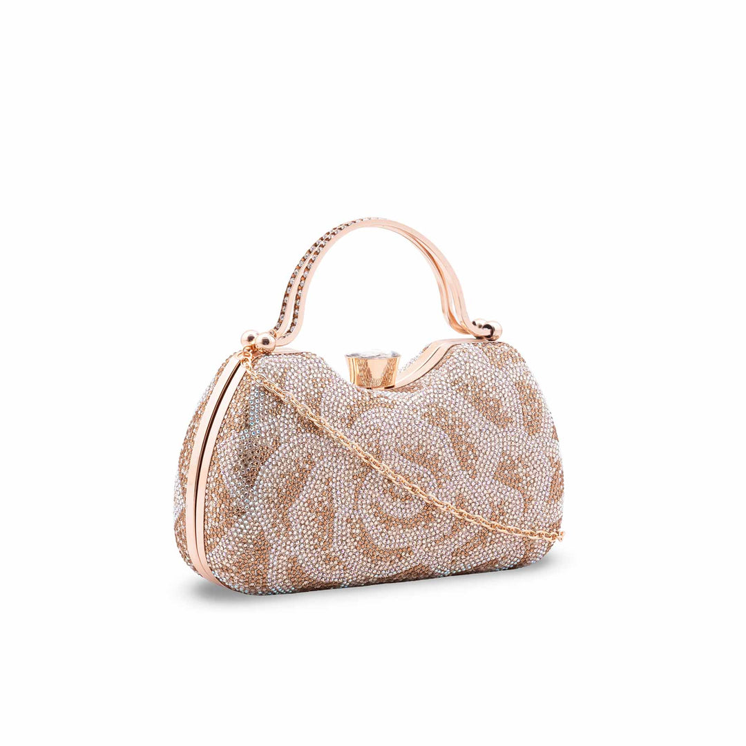 Golden Bridal Clutch P24467