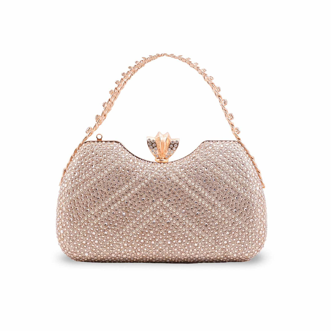 Golden Bridal Clutch P24468