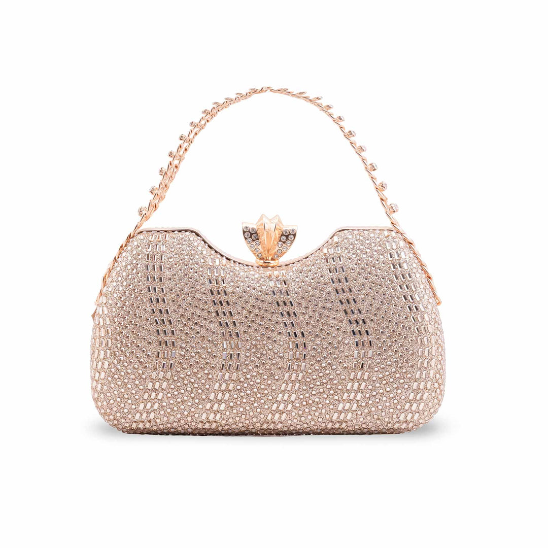Golden Bridal Clutch P24475