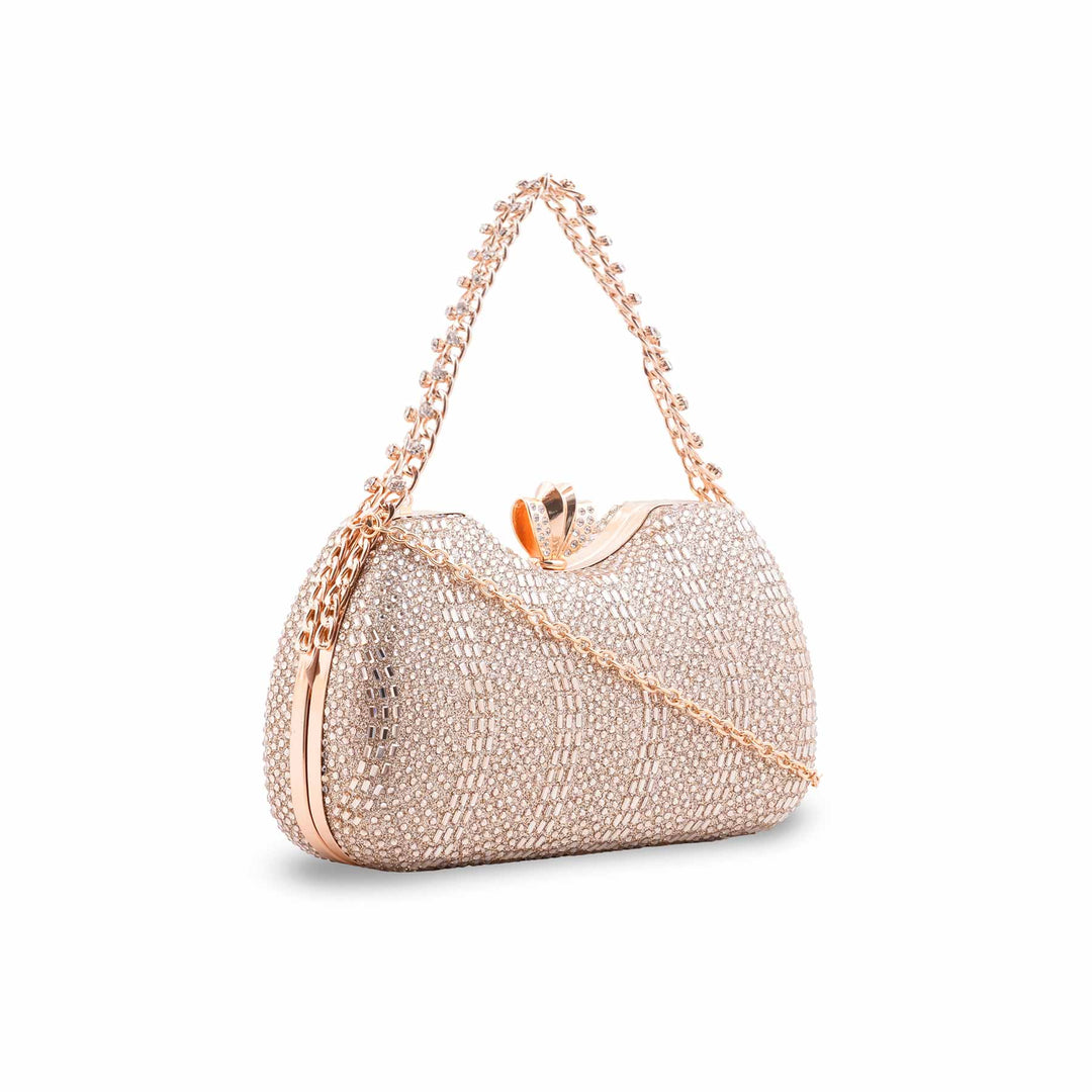 Golden Bridal Clutch P24475