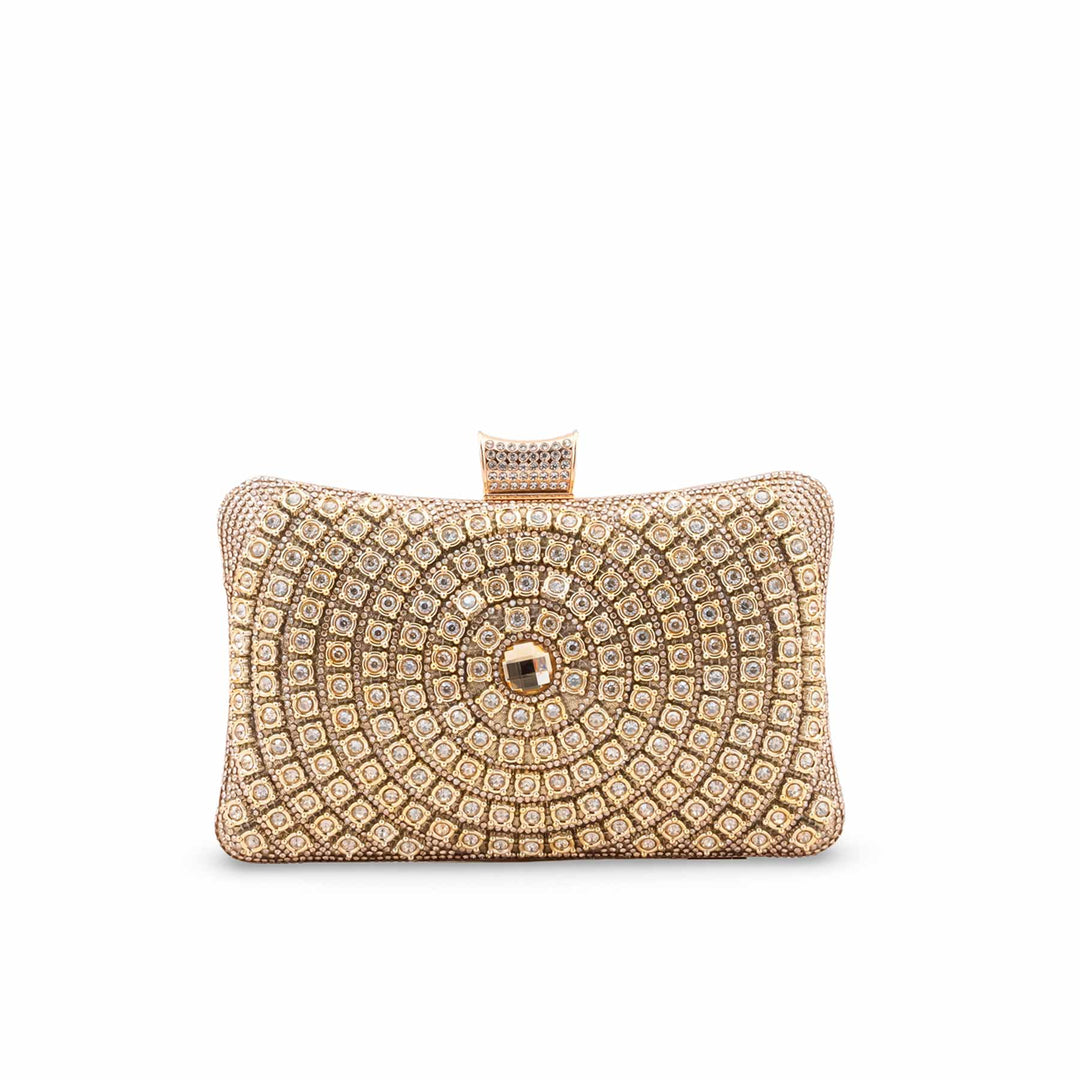 Golden Bridal Clutch P24549