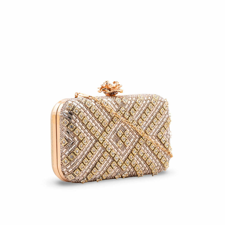 Golden Bridal Clutch P24550