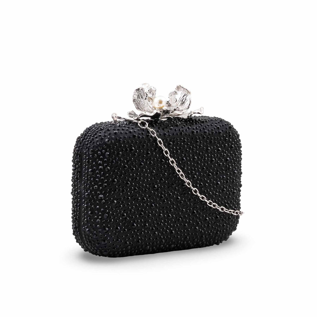 Black Bridal Clutch P24552