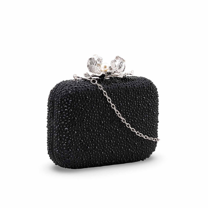 Black Bridal Clutch P24552