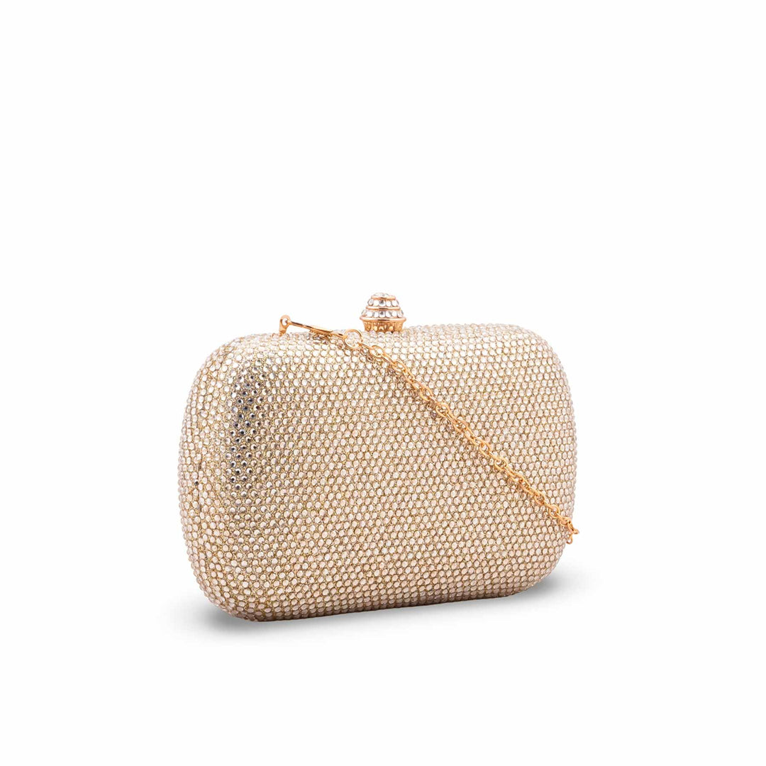 Golden Bridal Clutch P24558