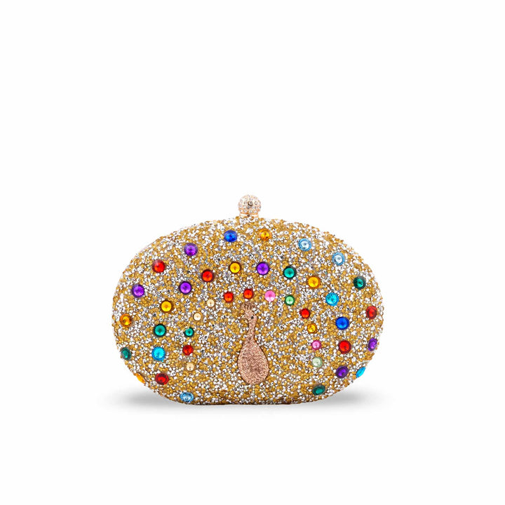 Golden Bridal Clutch P24564