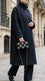 Black Fancy Bridal Clutch P24566