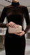 Golden Fancy Clutch For Women P24576