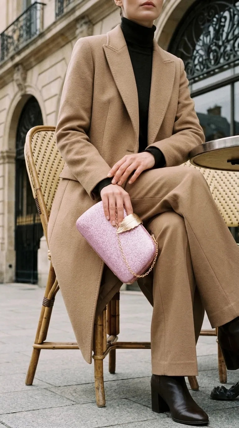 Pink Fancy Clutch For Women P24577