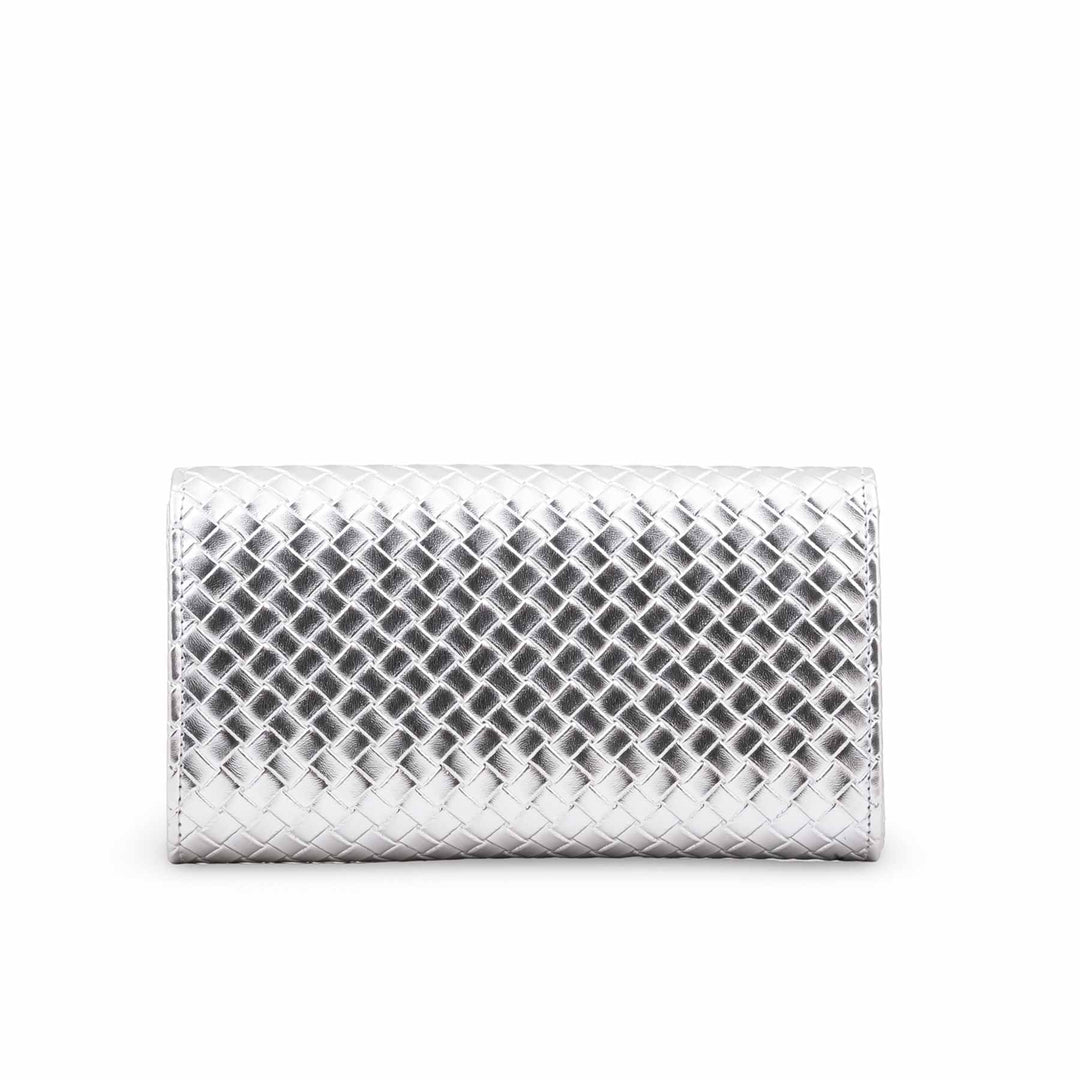 Silver Formal Clutch For Ladies P24600