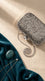 Grey Fancy Clutch For Ladies P24603