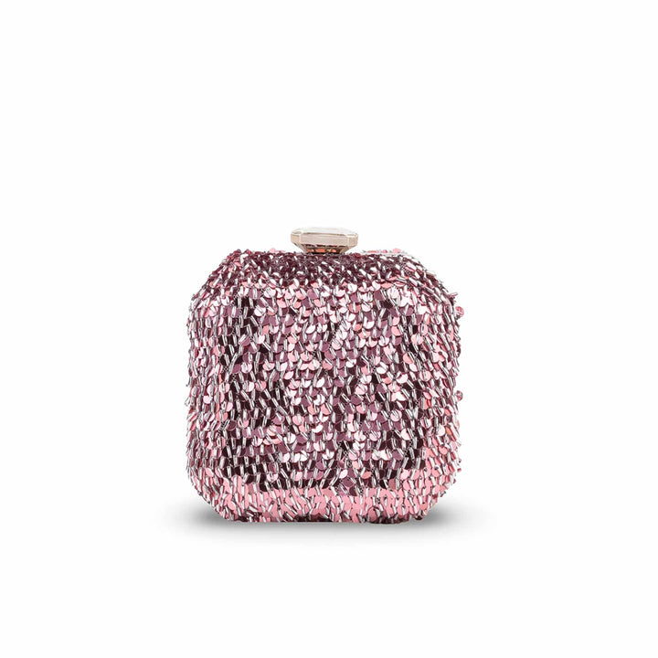 Pink Fancy Clutch For Ladies P24604