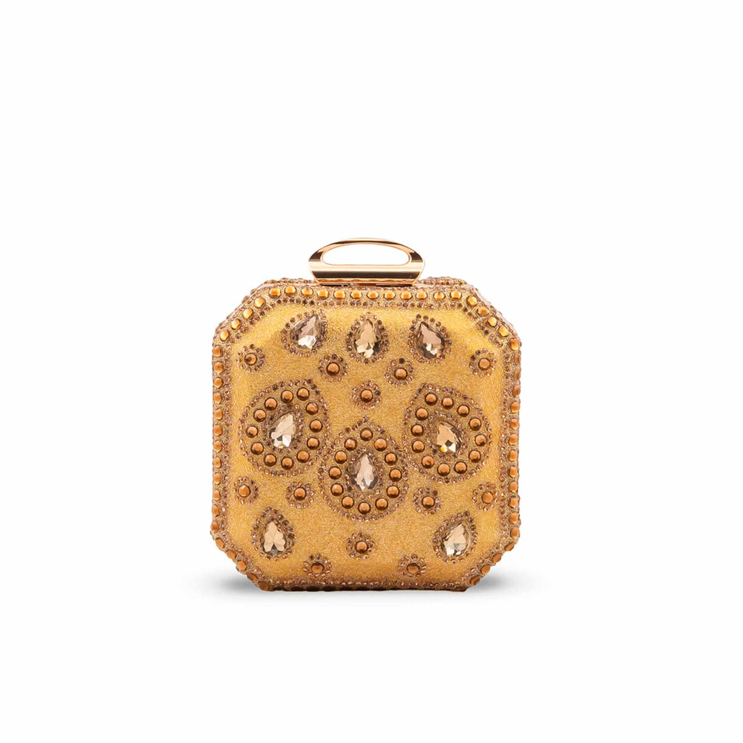 Golden Bridal Clutch P24609