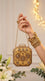 Golden Bridal Clutch P24609