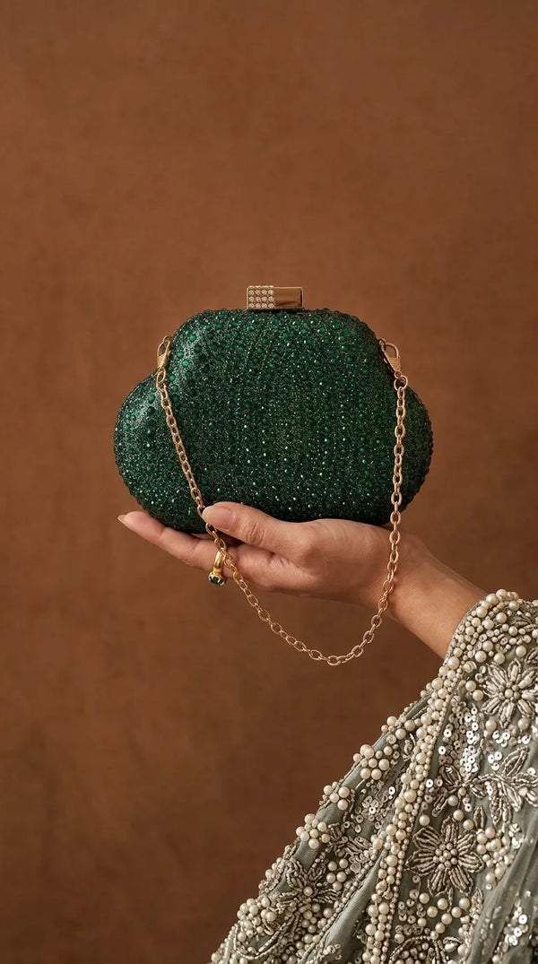 Green Bridal Clutch P24612