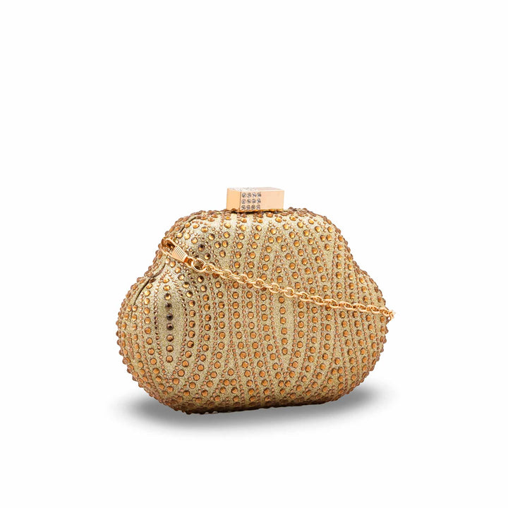 Golden Bridal Clutch P24612