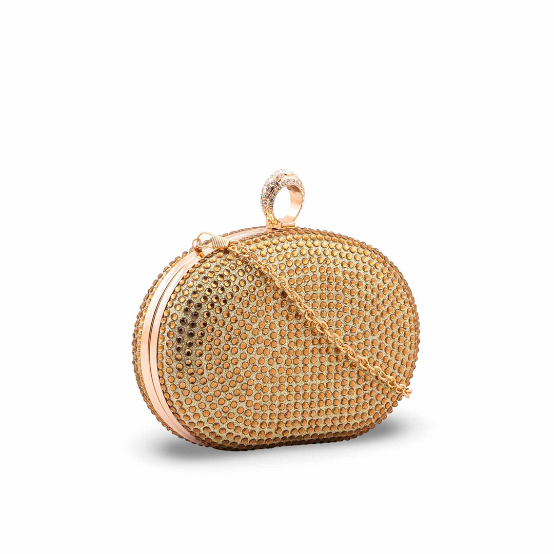 Golden Bridal Clutch P24613