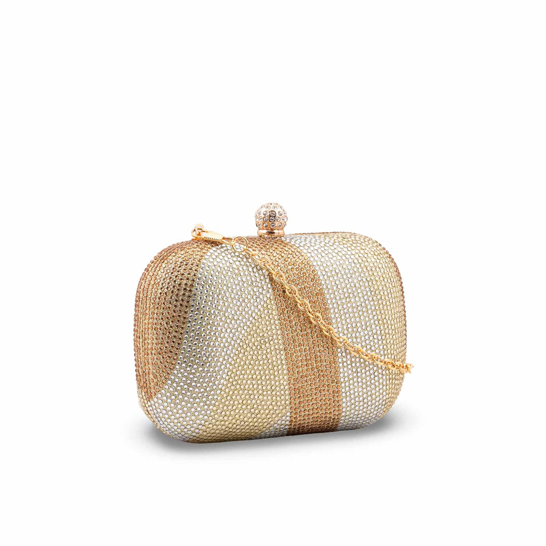 Golden Bridal Clutch P24614
