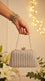 Silver Bridal Clutch P24615