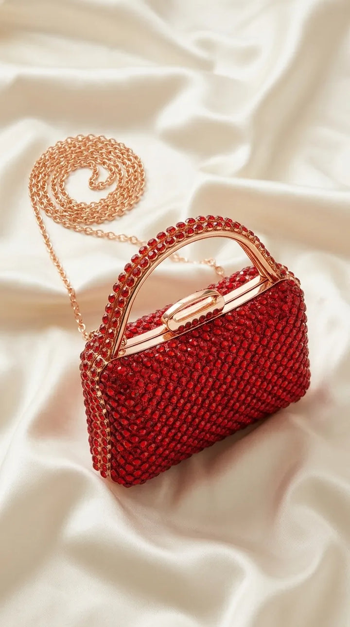 Red Bridal Clutch P24617