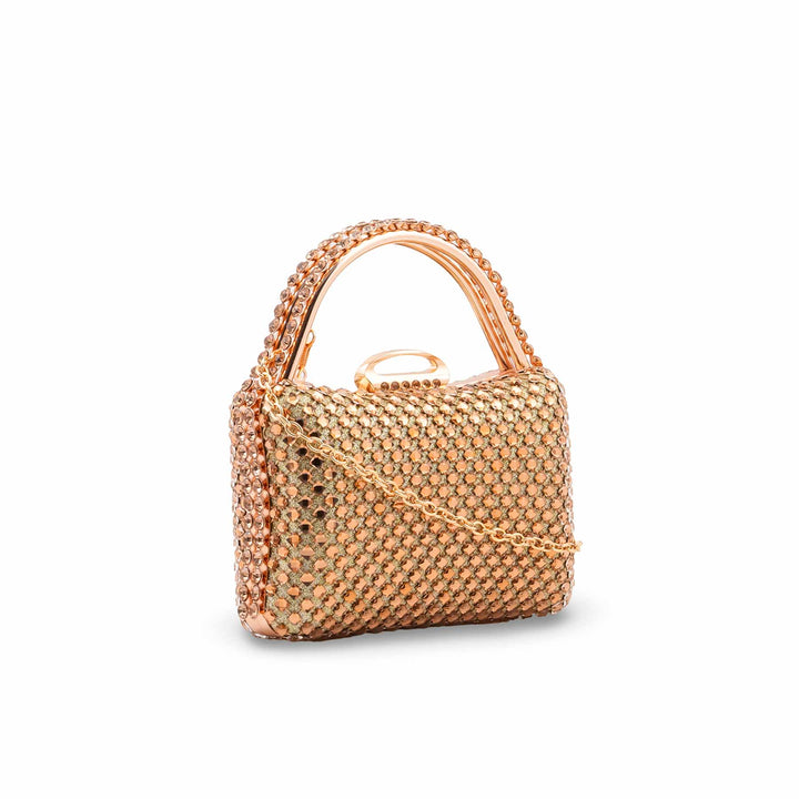 Golden Bridal Clutch P24617