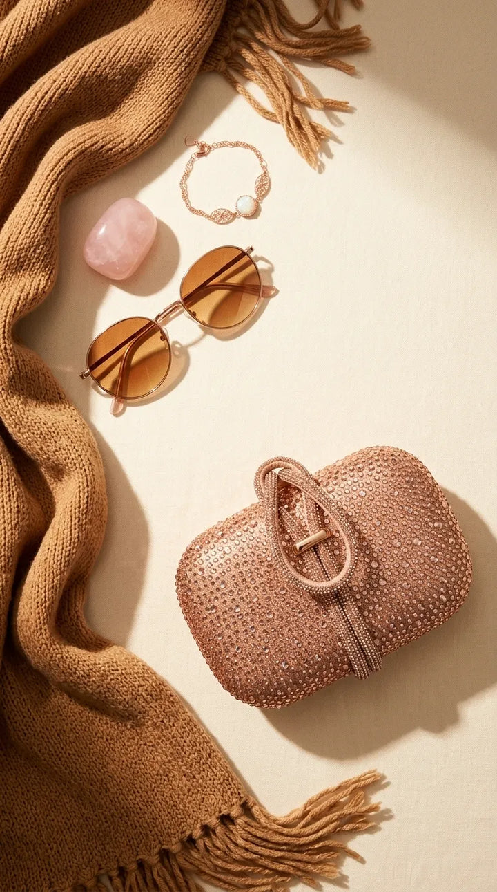 Champagne Bridal Clutch P24618