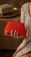 Red Fancy Clutch For Ladies P24621