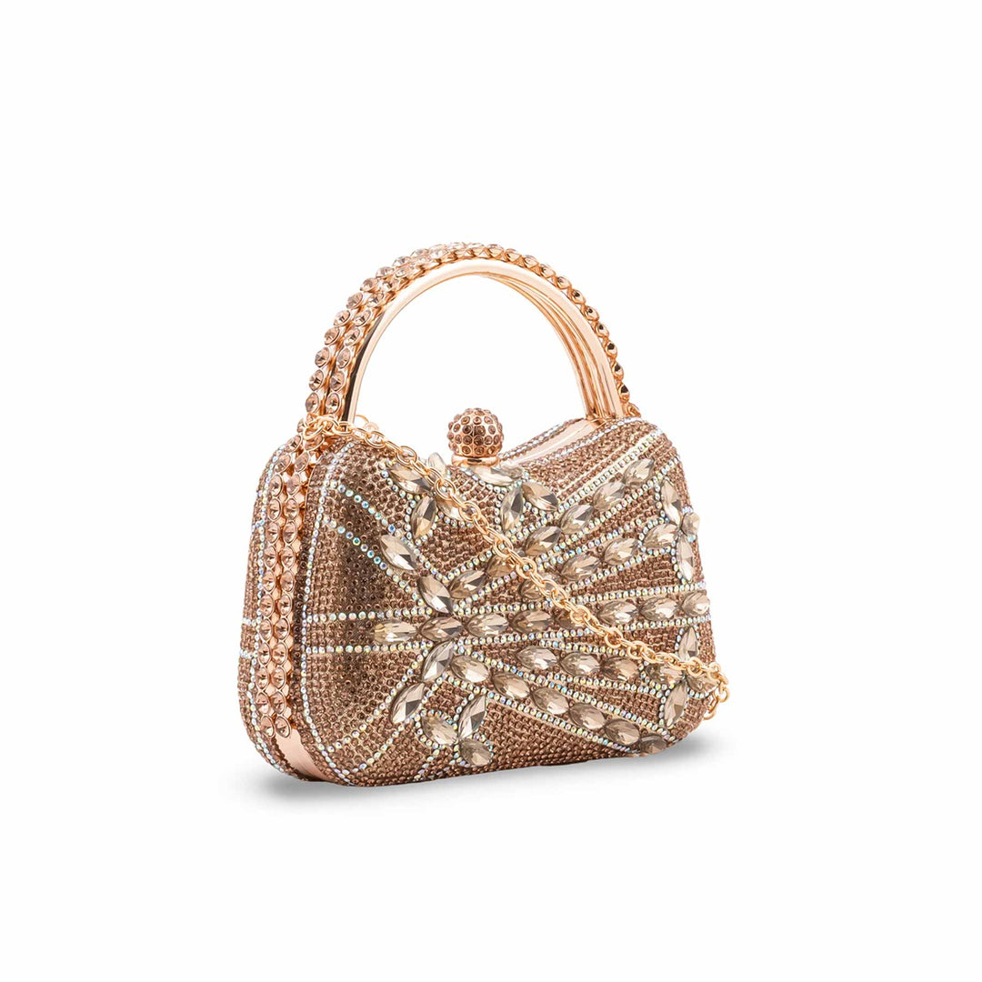 Golden Bridal Clutch P24623