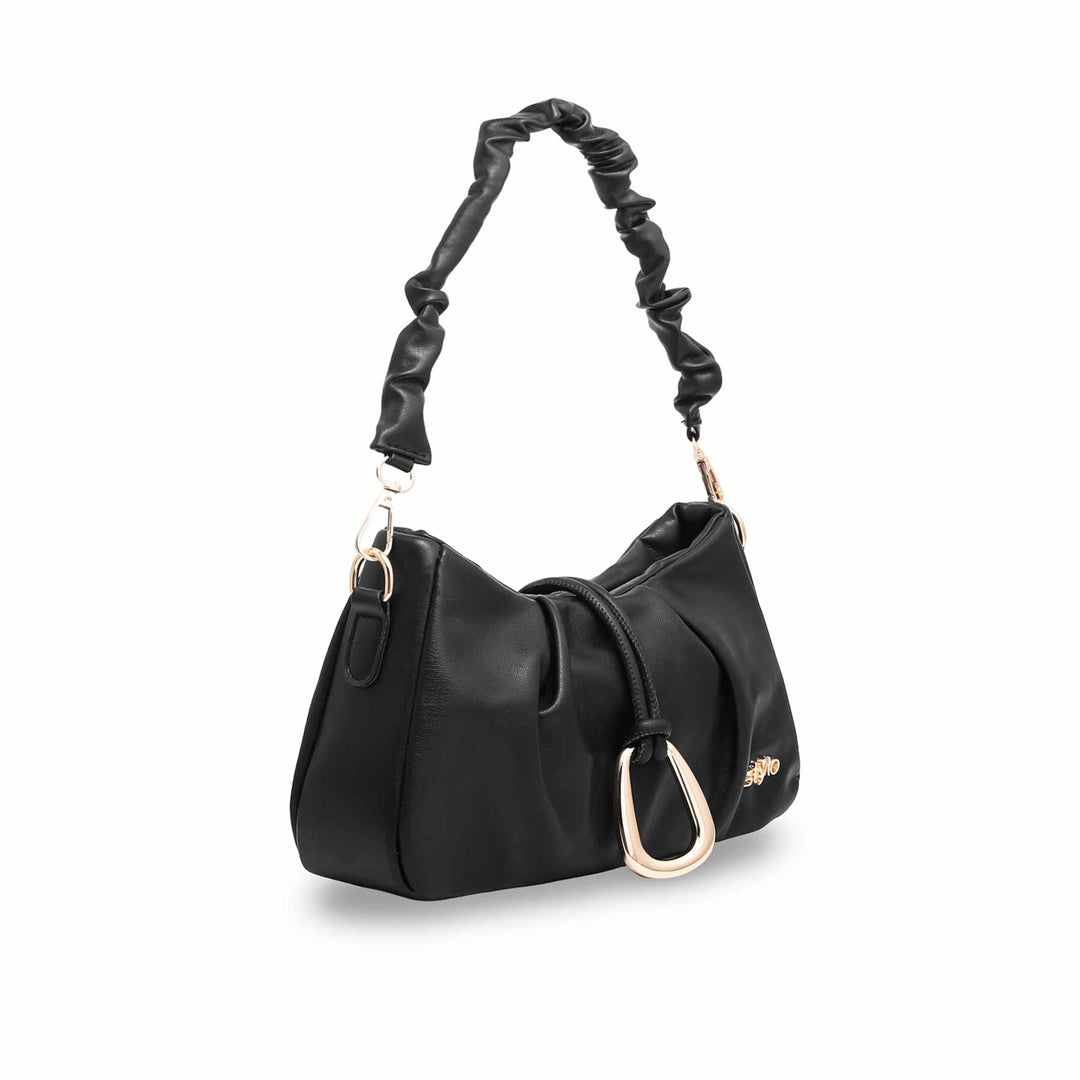 Black Formal Shoulder Bag P36037