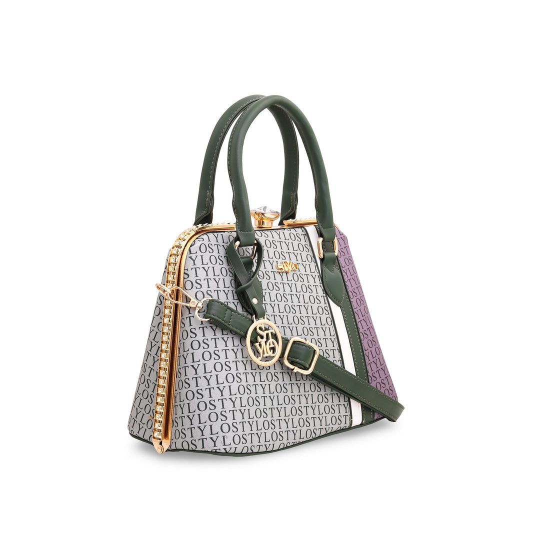 Seagreen Formal Hand Bag P36042