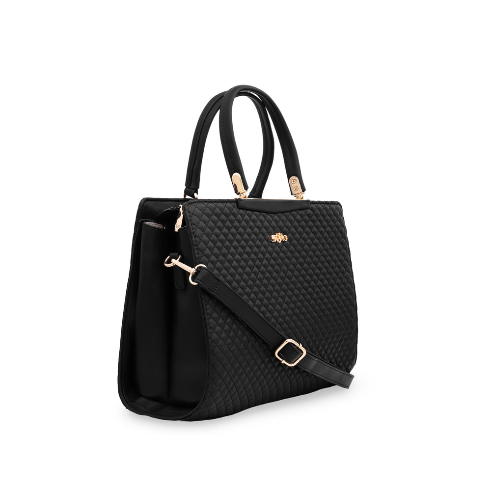 Black Formal Hand Bag P36044