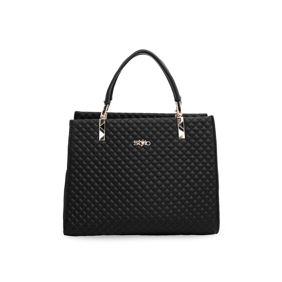 Black Formal Hand Bag P36045