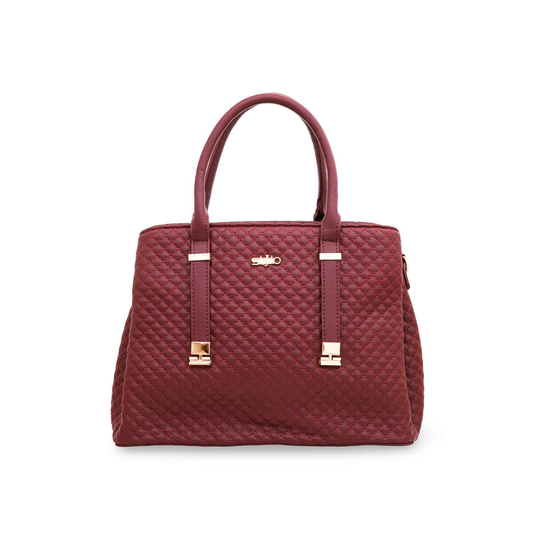 Red Formal Hand Bag P36048