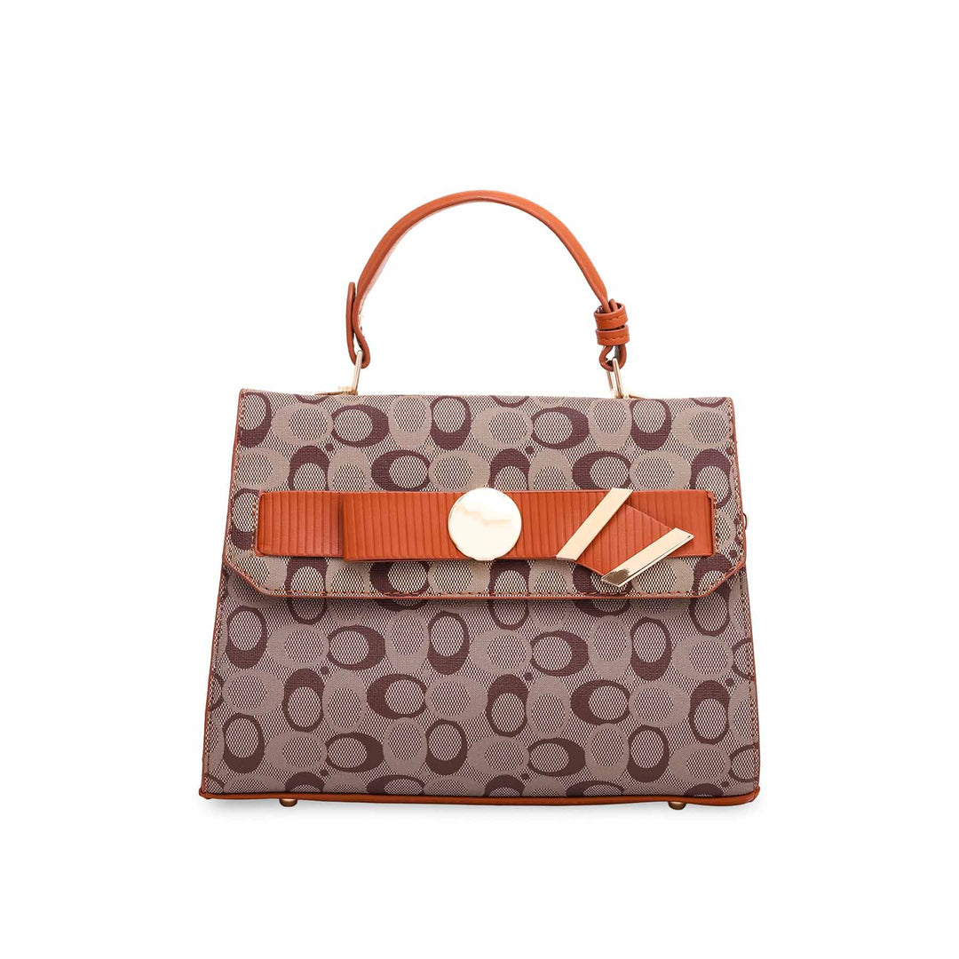 Brown Formal Hand Bag P36051