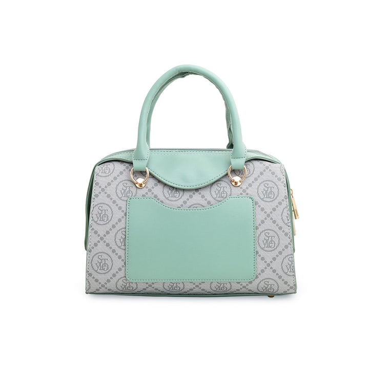 Green Formal Hand Bag P36054