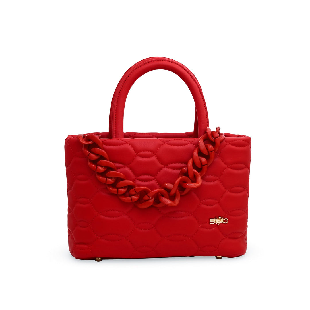 Red Formal Hand Bag P36065