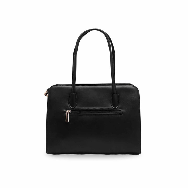 Black Formal Hand Bag P36122