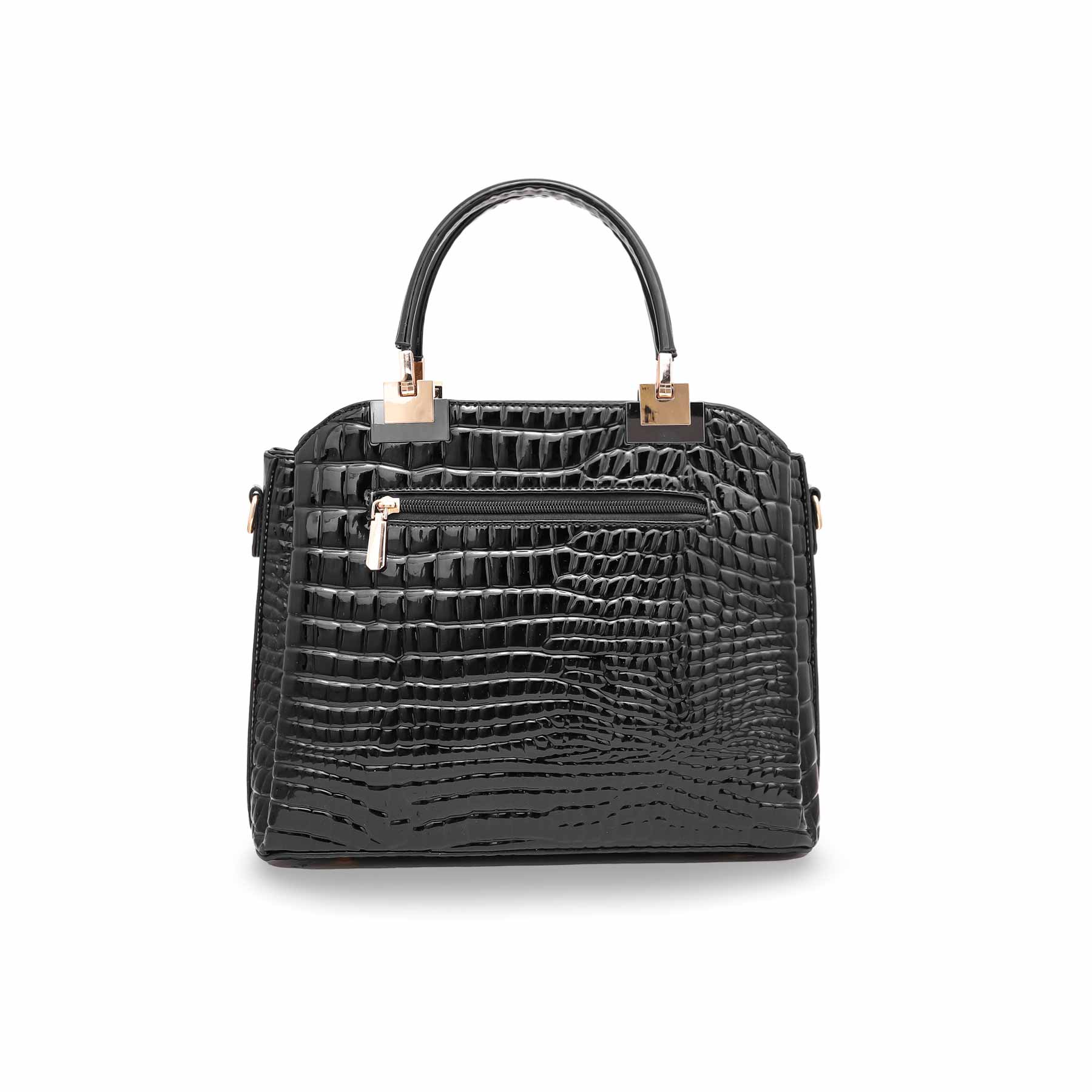 Black Formal Hand Bag P36126