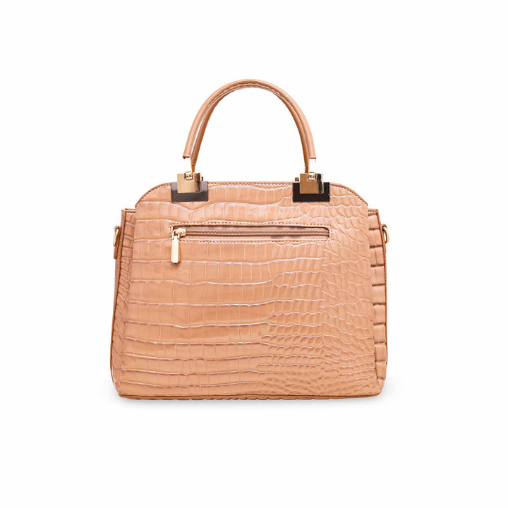 Beige Women Formal Handbag P36126